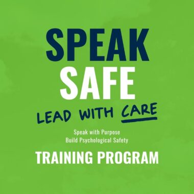 Speak Safe Training Program